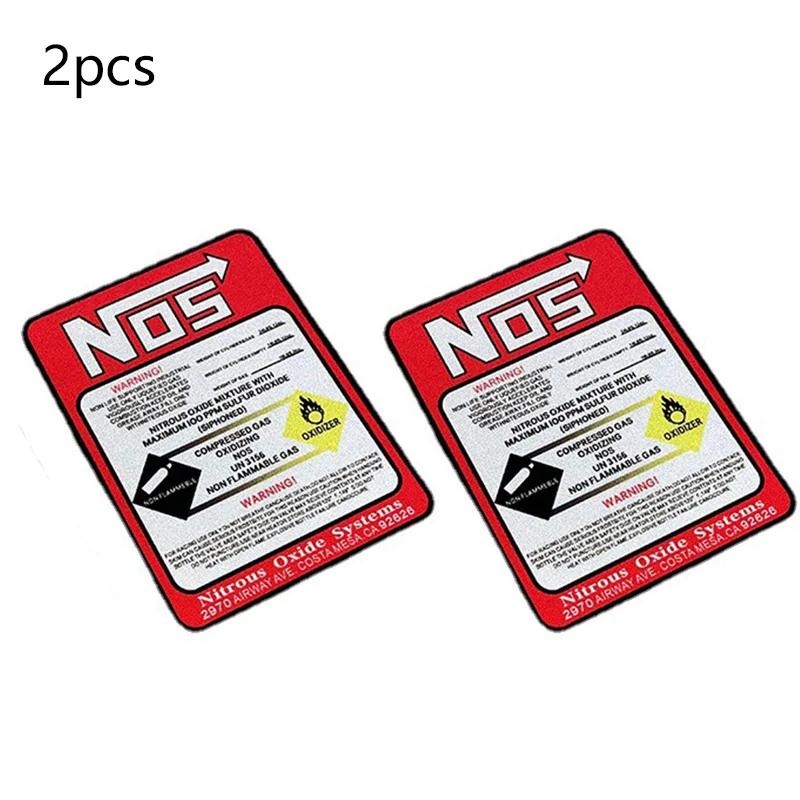 2pcs NOS ƼĿ ڵ    NOS    Į  ׼ Motobike ڵ  Ʈ